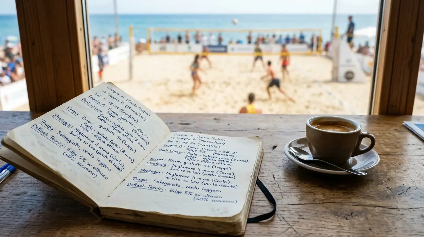 Analisi statistica e strategia di scommessa applicata alle partite di beach volley
